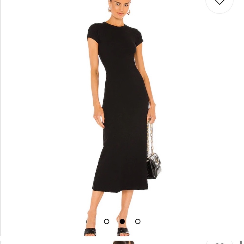 All saints ribbed cotton Frankie dress